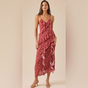Altar'd State Ivy Floral Maxi Dress
